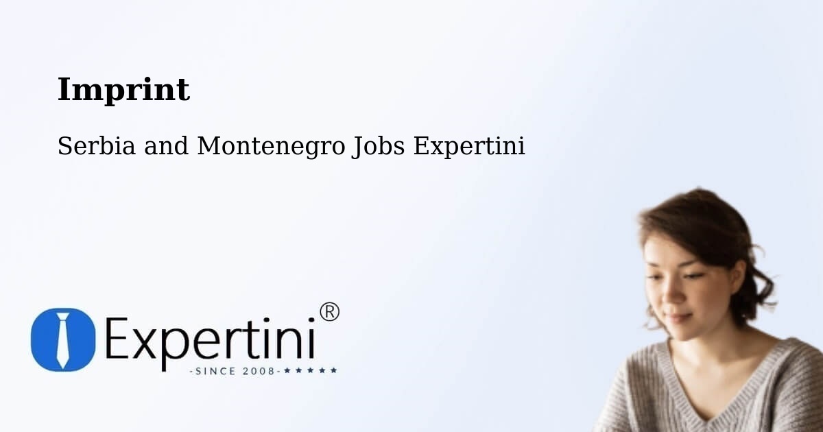 Imprint – Saint Tite - Serbia and Montenegro Jobs Expertini