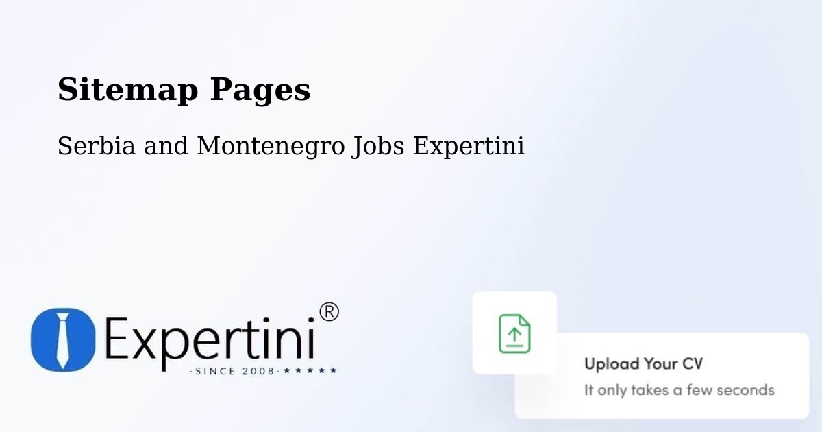 Sitemap Pages - Saint Tite - Serbia and Montenegro Jobs Expertini